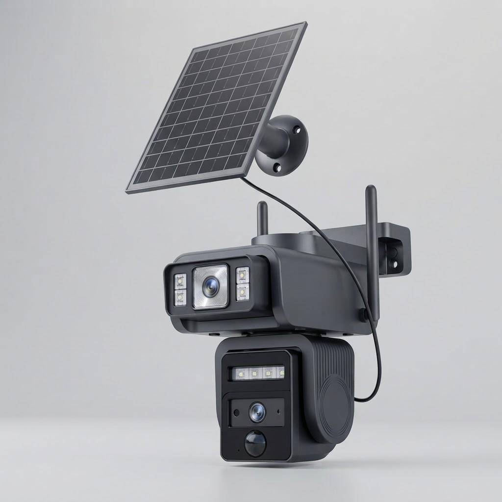 Seckun Solar CCTV Camera Review: Spotlight & 360° Protection