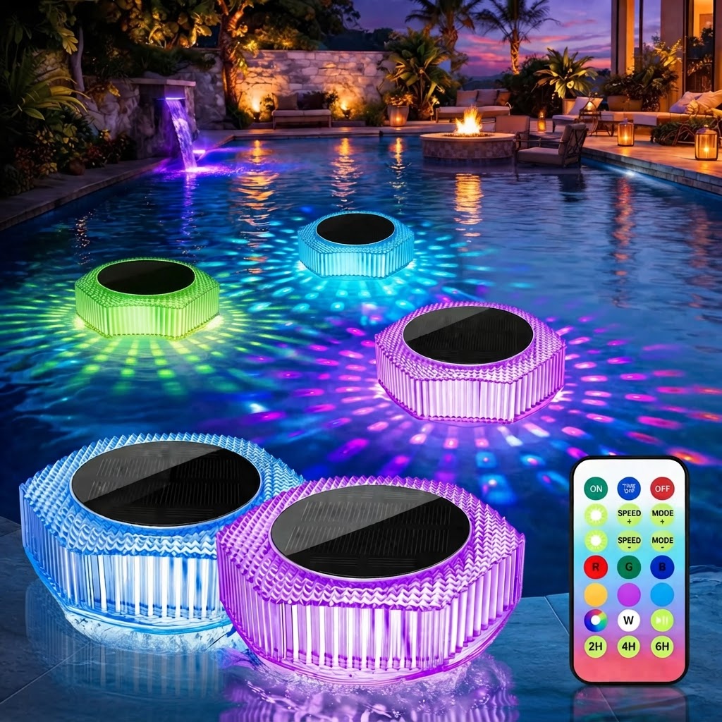 Tired of Dark Pools? Why Floating Solar Lights Are the Easy Fix
