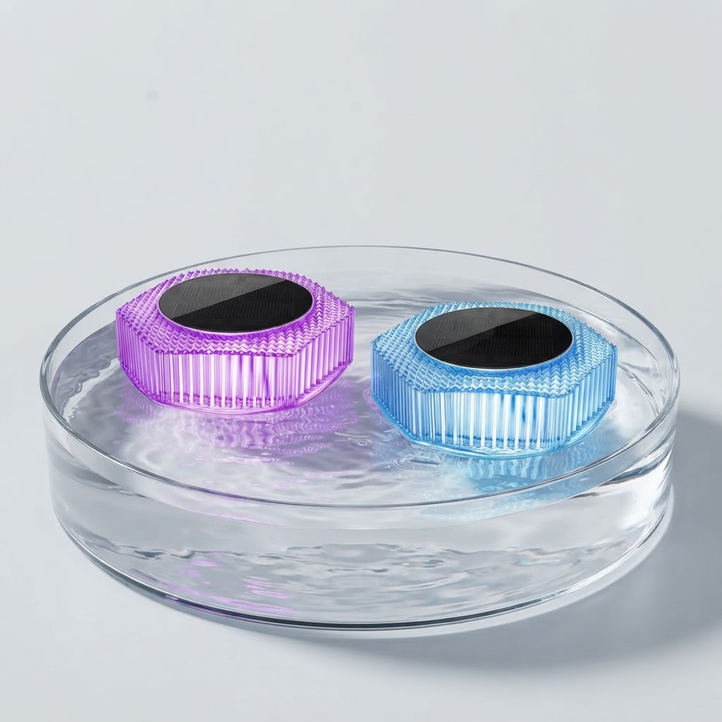 Hardwired vs Floating Solar Pool Lighting