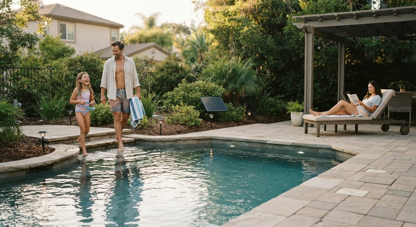 Solar vs Hardwired Pool Lighting: Costs, Setup, and Performance