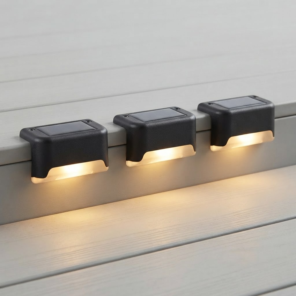 Eliminate Nighttime Deck Trips with Solar Powered Deck Lights