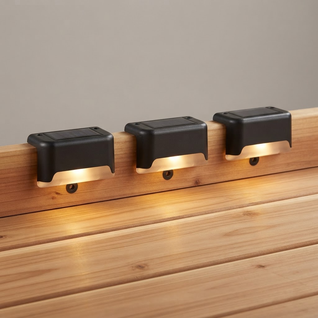 Solar vs. Hardwired Step Lights: Which is Best for Your Deck?