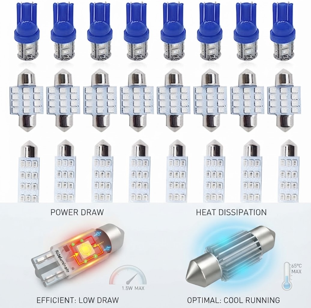 Power Draw and Heat Dissipation Comparison