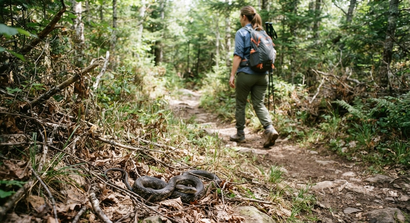 How Snakes Use Trail Environments