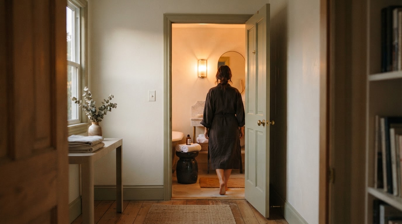 2. Bathroom Entryways