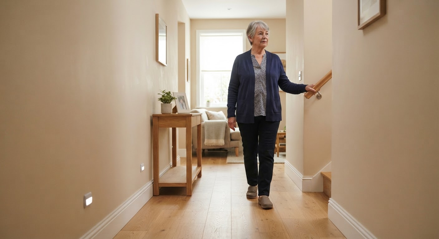 Preventing Nighttime Trips and Falls in Hallways