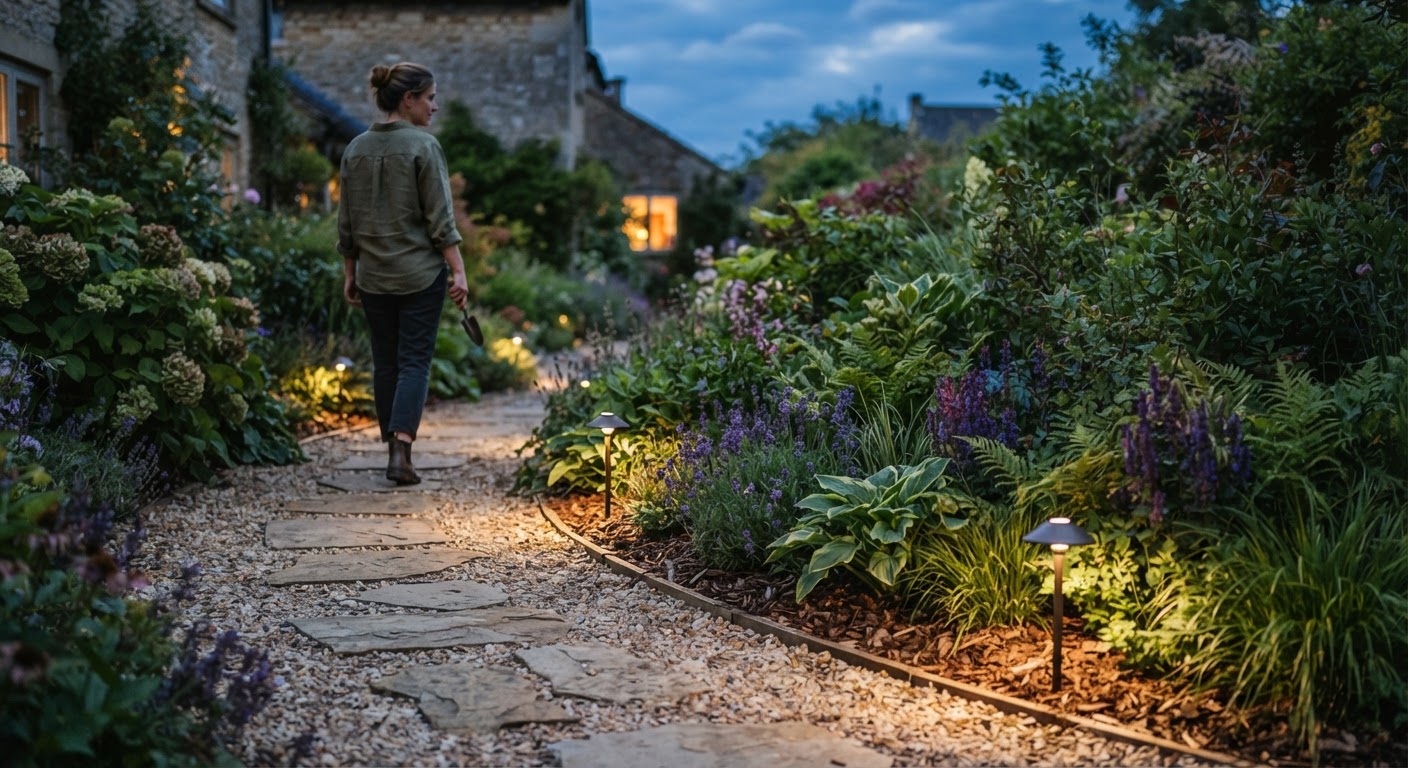 2. Plant Bed Boundary Highlighting