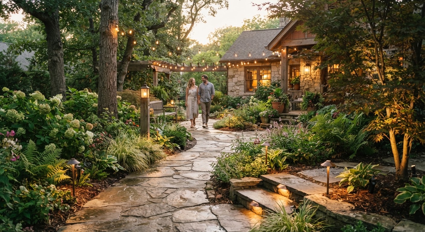 7 Creative Outdoor Walkway Lighting Ideas for Warm Ambiance