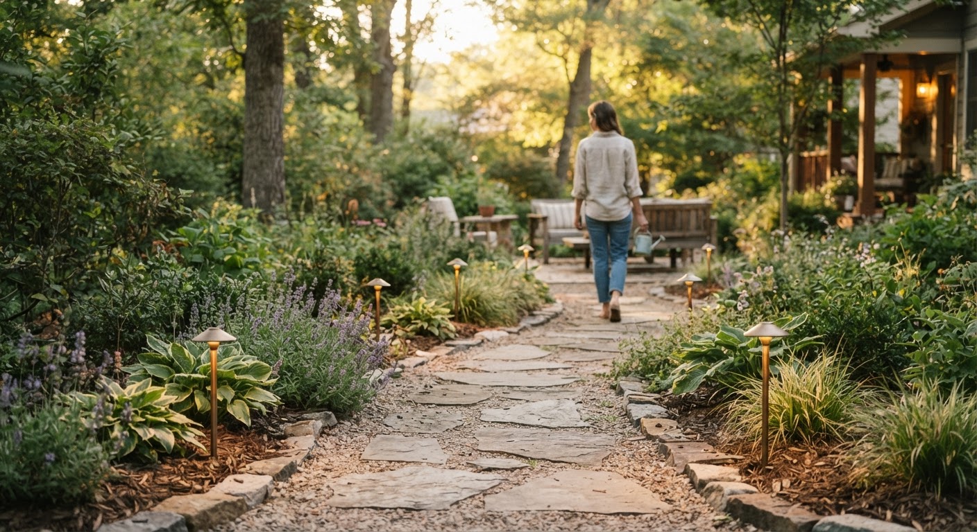 Walkway Lighting Spacing & Voltage FAQ: Warm Ambiance Setup