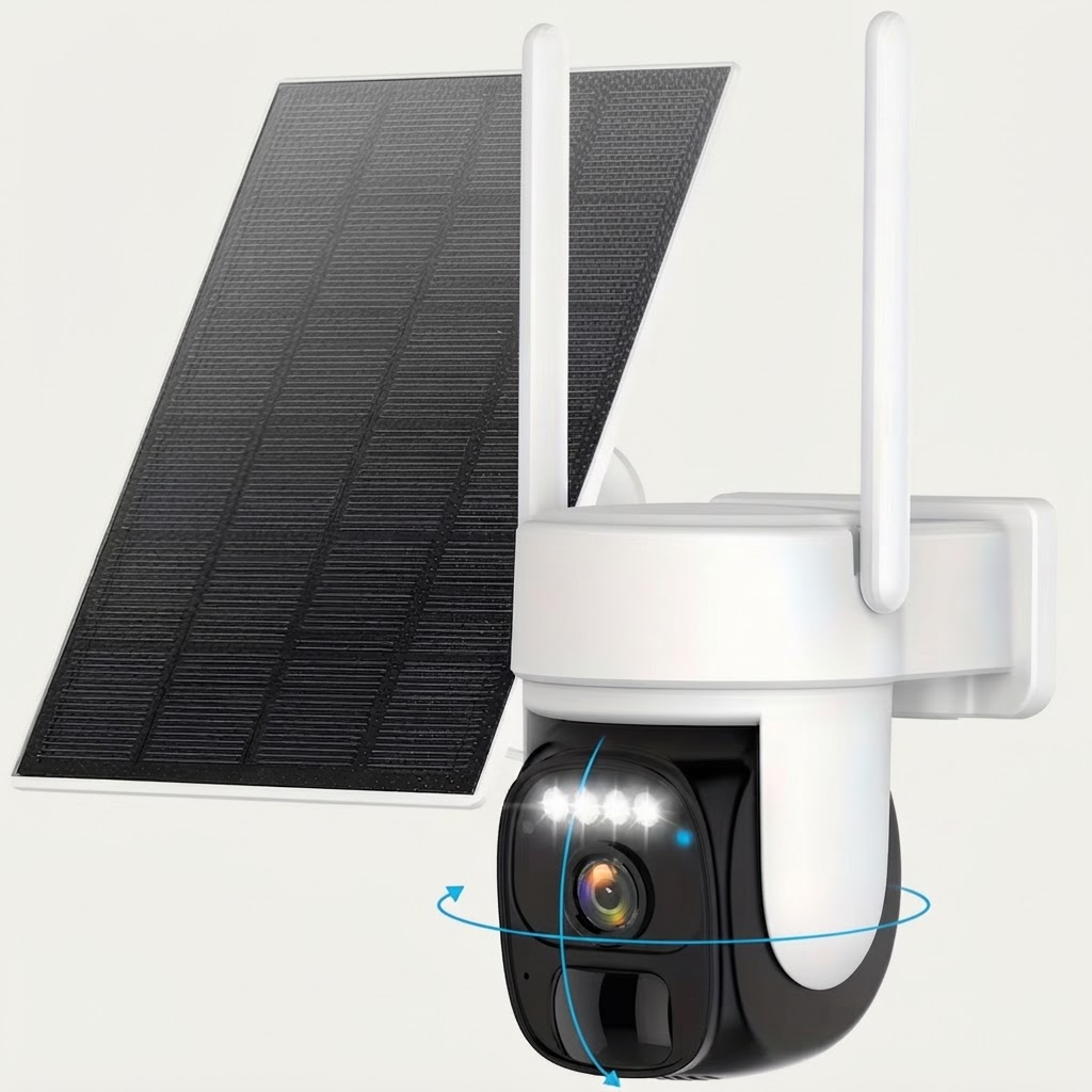Eliminating Blind Spots with PTZ Solar Security Cameras