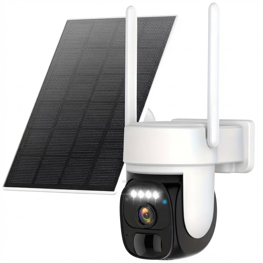 Photovoltaic Energy Harvesting in Security Cameras