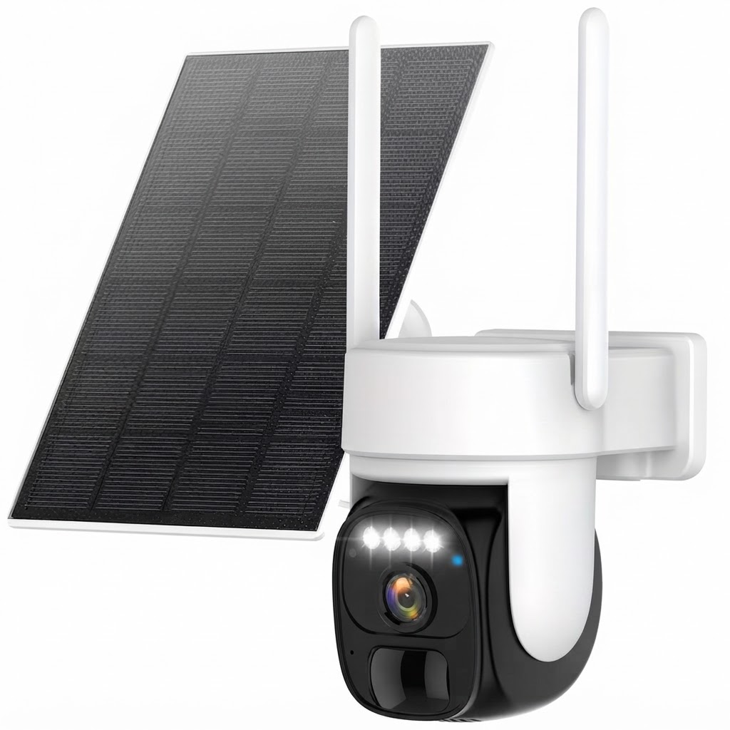 How Solar-Powered Security Cameras Work