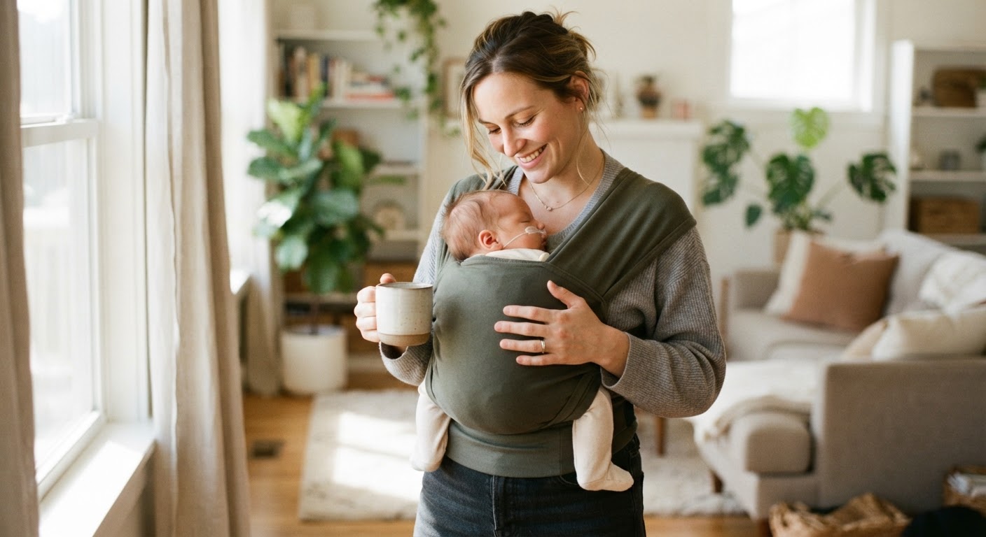 How to Safely Wear Your Newborn for Maximum Bonding and Ergonomic Support