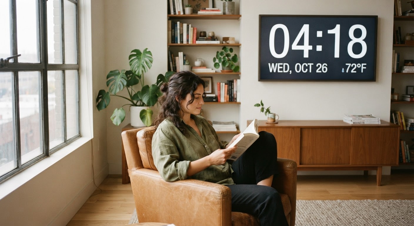 2. High-Contrast Extra-Large Digital Displays