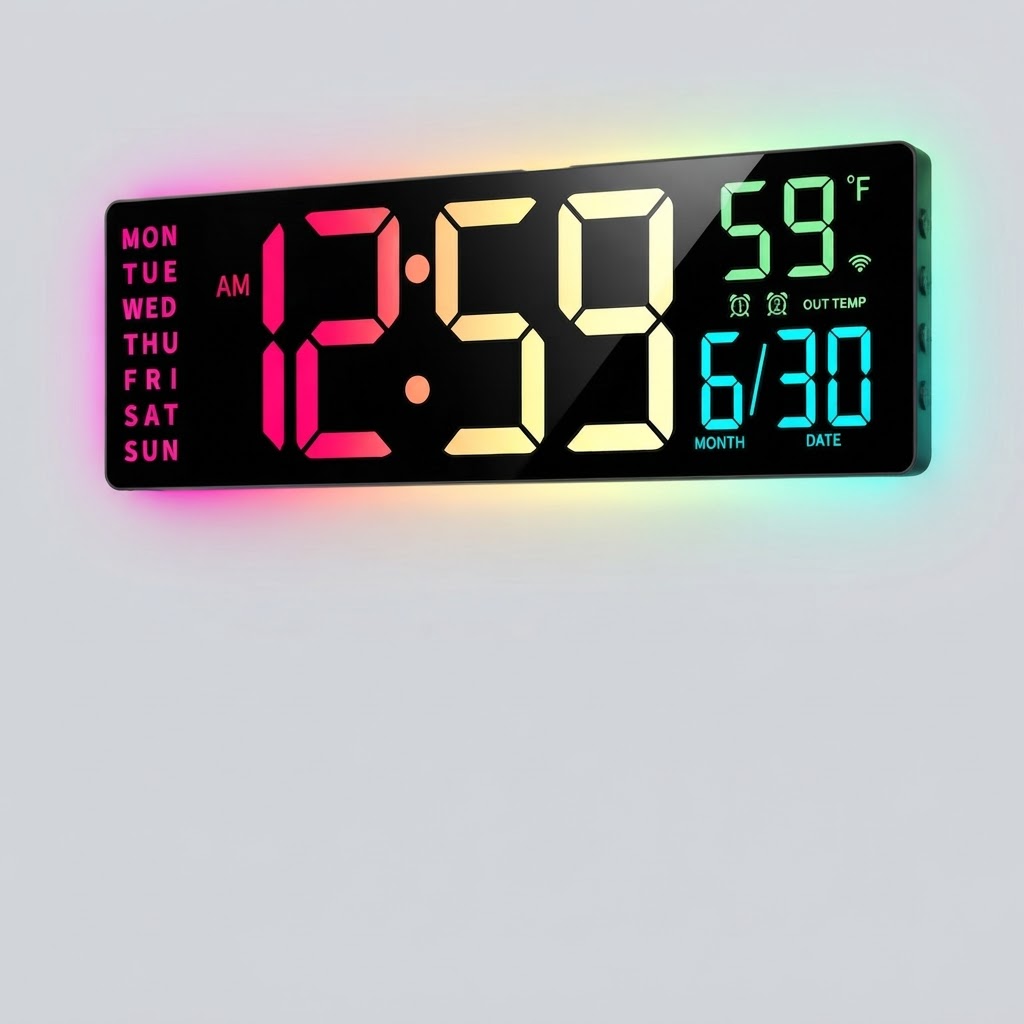 Smart RGB Clock Review: Elevate Your Gaming Room Wall Aesthetics