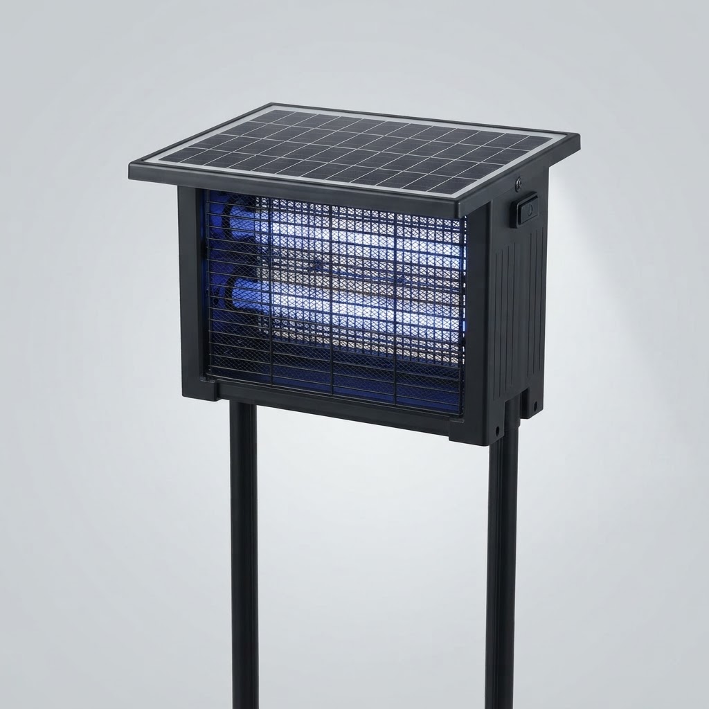 2. Solar Charging with Integrated Dusk Sensor