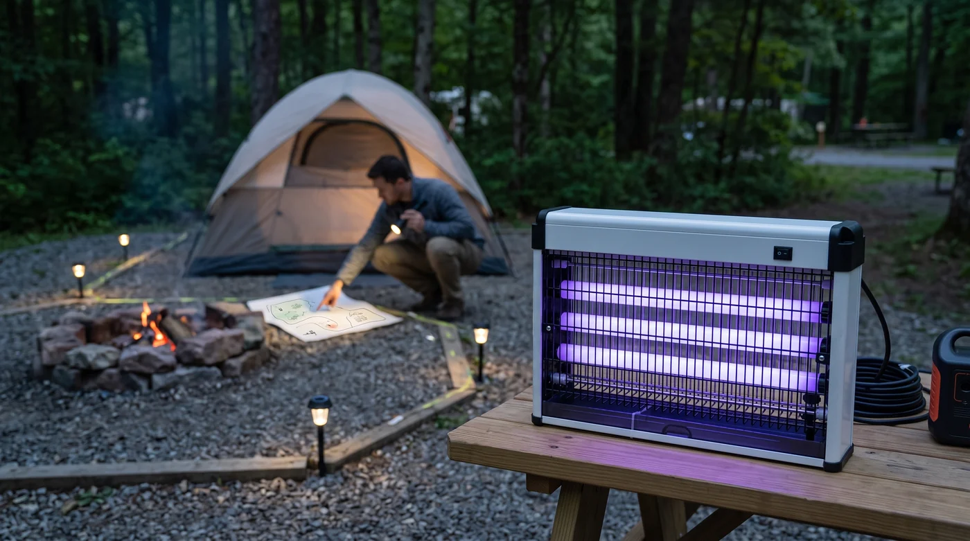 Step 1: Evaluate Campsite Layout and Safety Boundaries