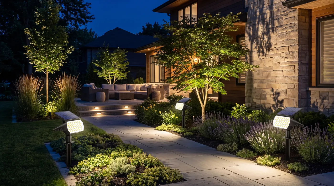 Elevate Your Home Curb Appeal with Solar Spot Lights