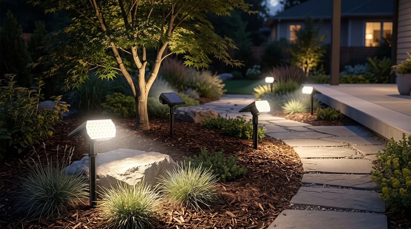 How Outdoor Solar Landscape Spot Lights Work