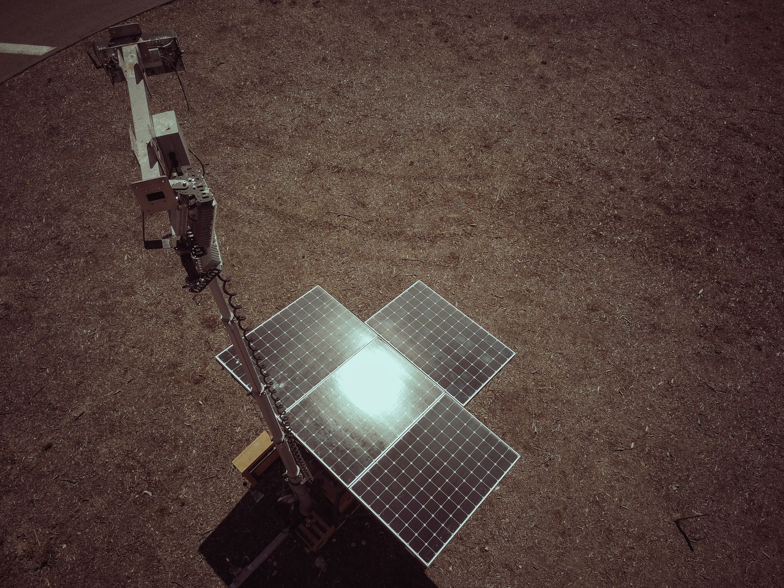 Eliminate Property Line Dark Zones with Solar Spotlights