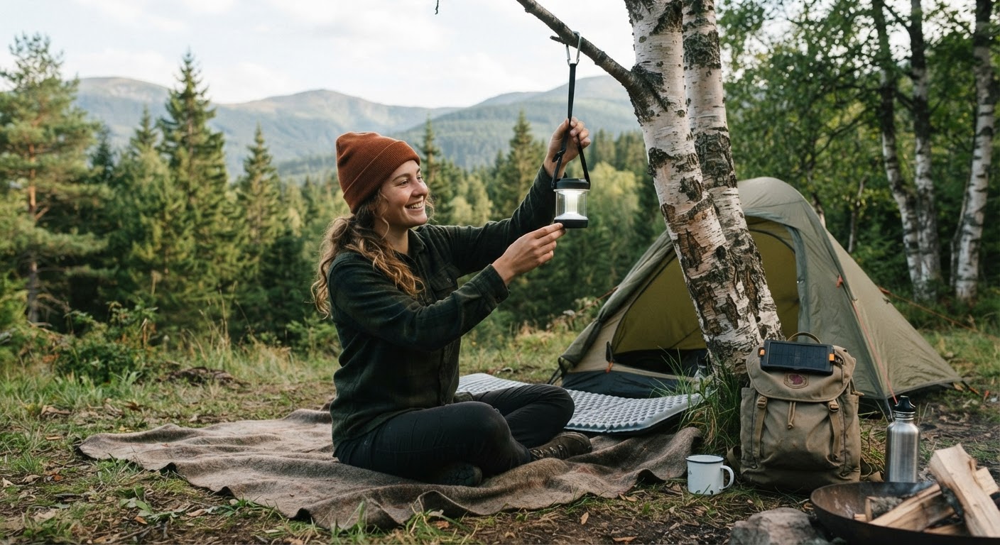 How to Choose Night Camping Illumination for Tent Safety
