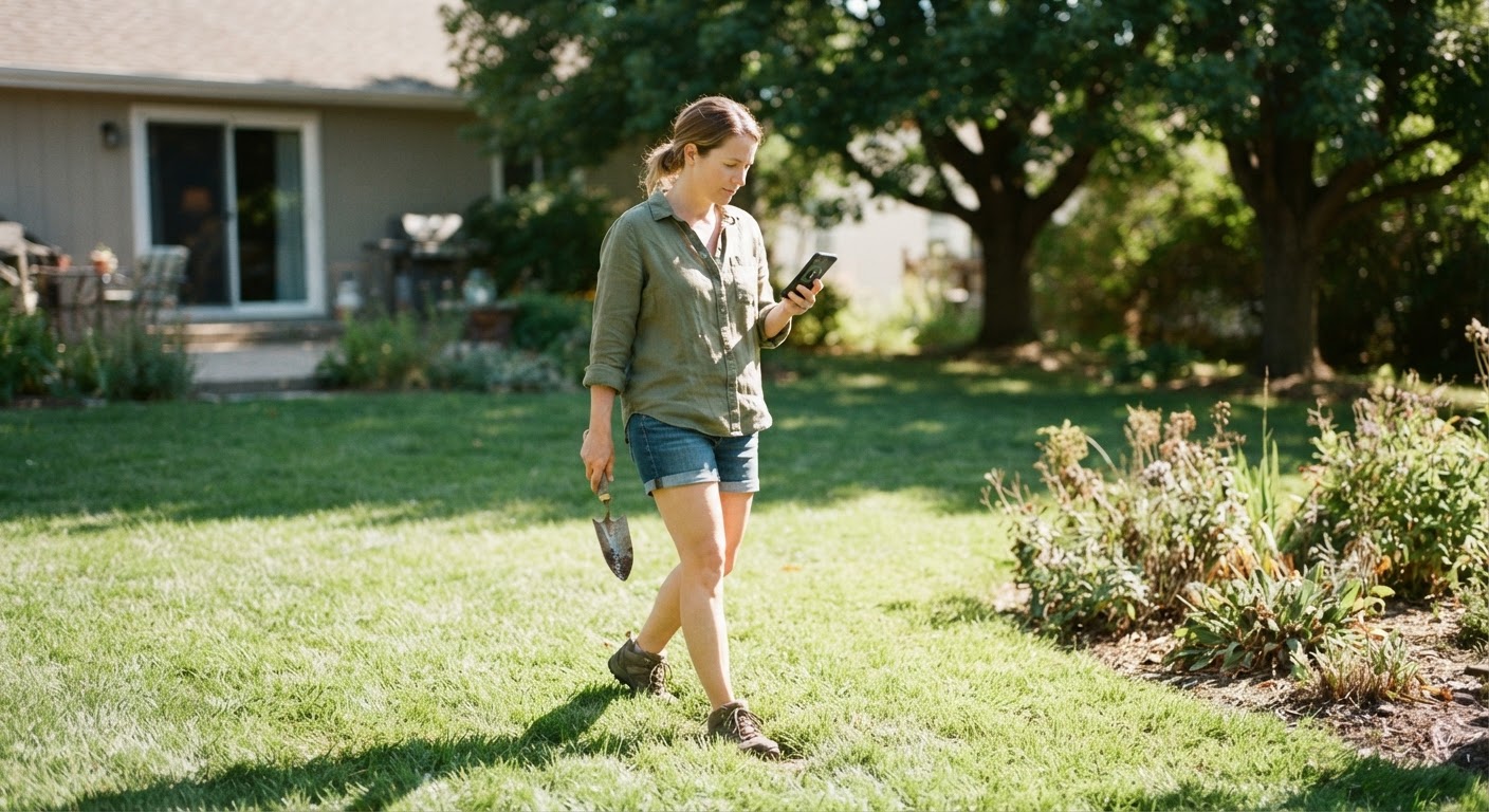 Step 1: Select an Unshaded Yard Location