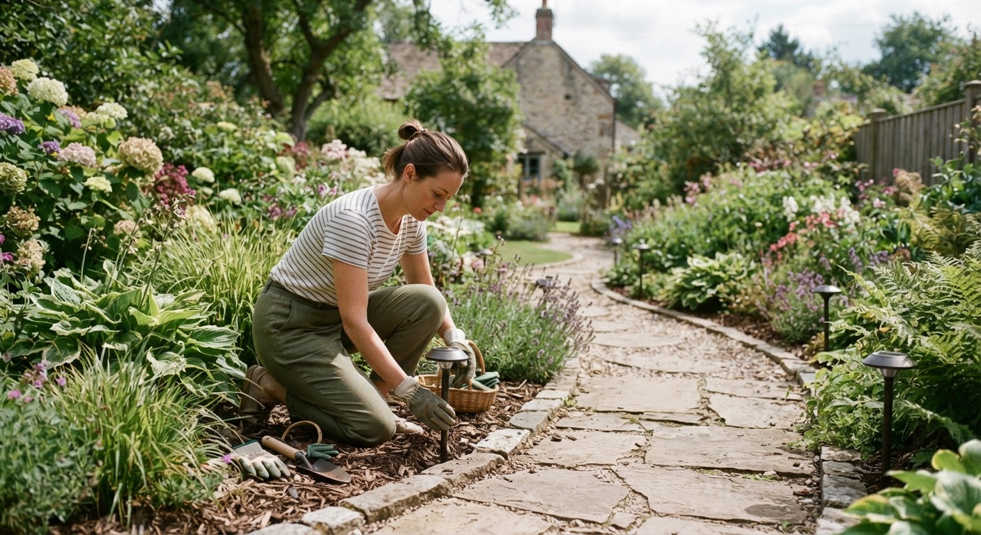 How to Position Solar Lights Along Your Garden Pathway