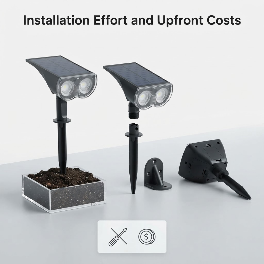 Installation Effort and Upfront Costs