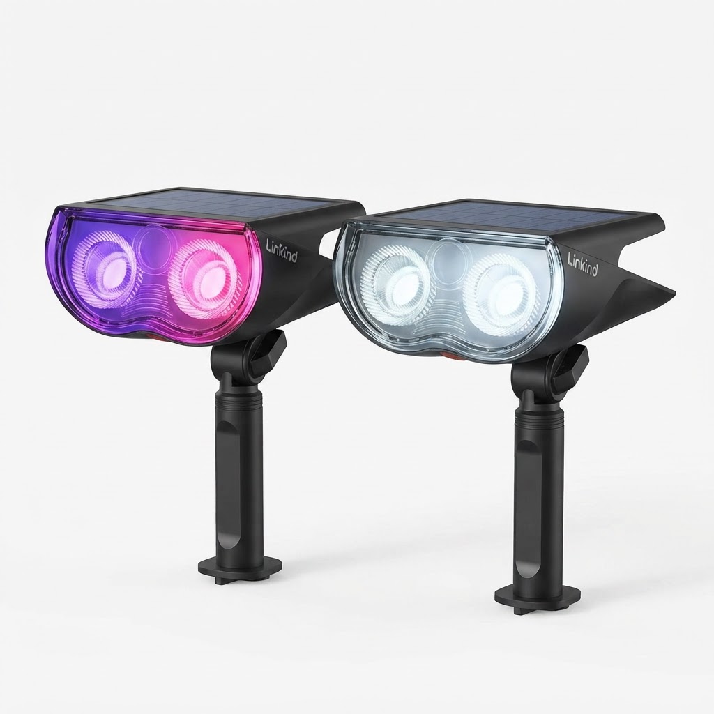 Solar Spotlights vs Wired Landscape Lighting for Backyards