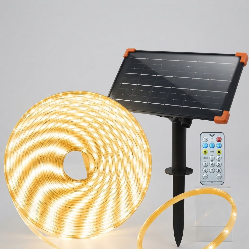 Selecting the Best Solar Strip Light Color and Length for Your Patio