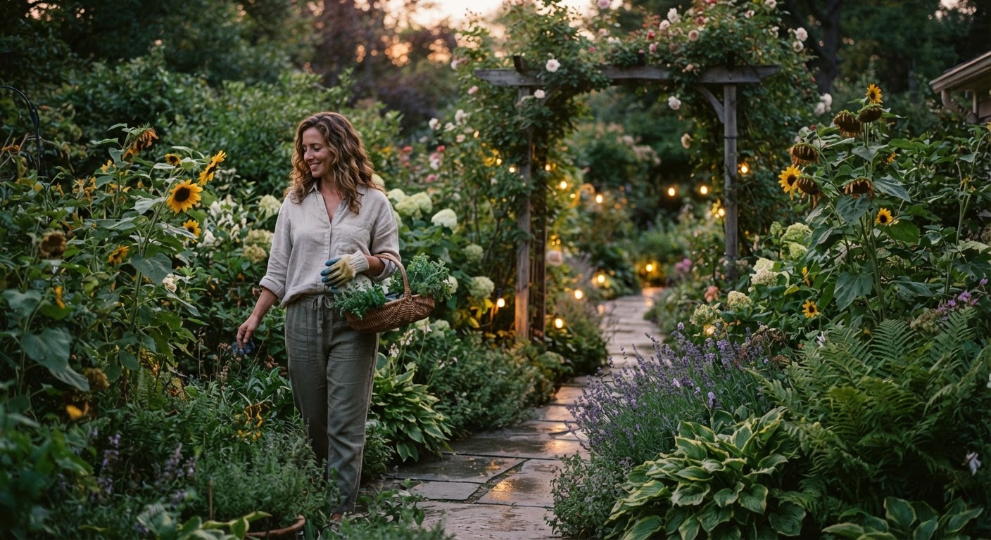 How Energy Conversion Keeps Your Garden Glowing