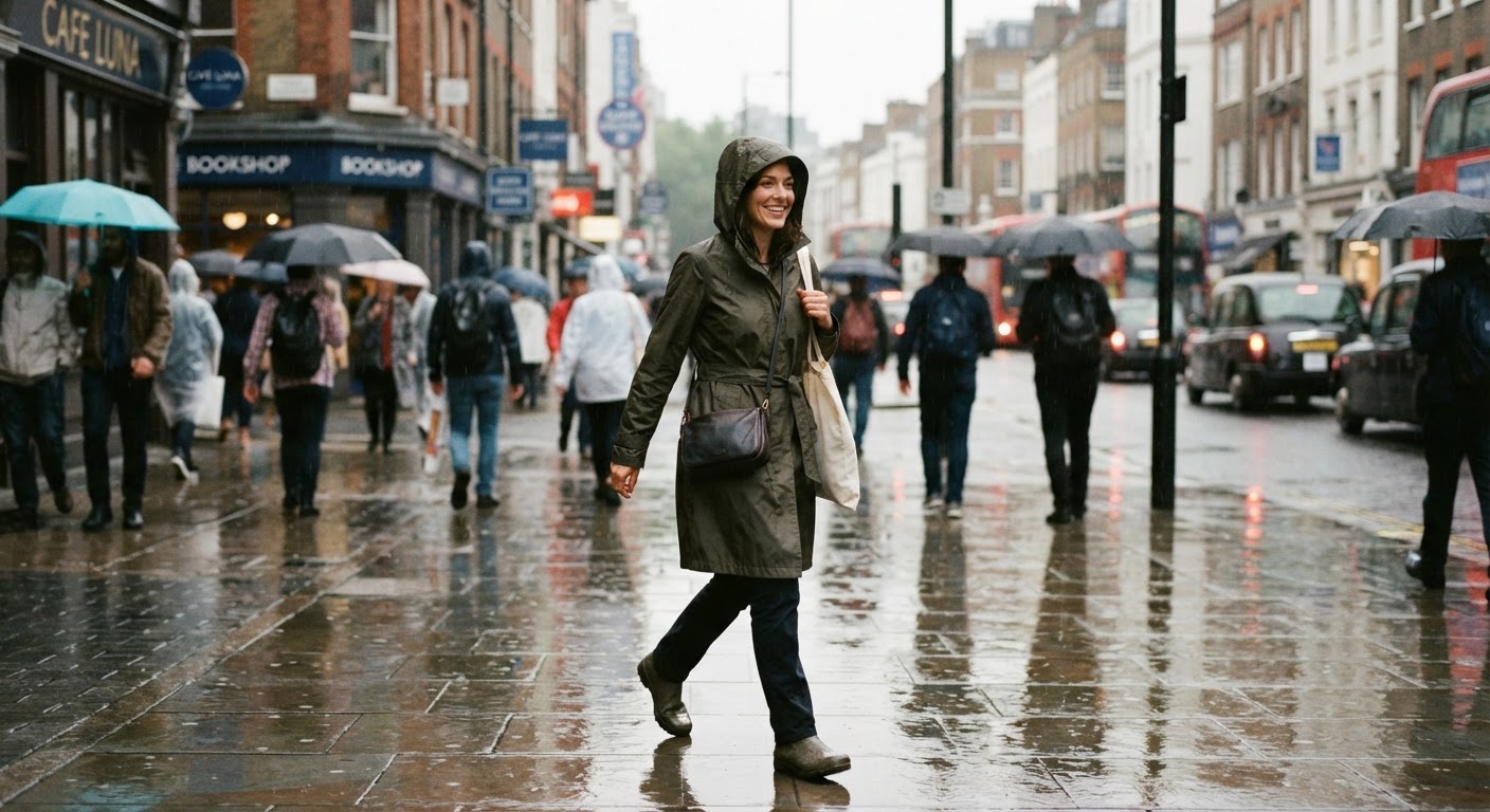 How to Stay Cool and Dry During Warm, Humid Rainy Commutes