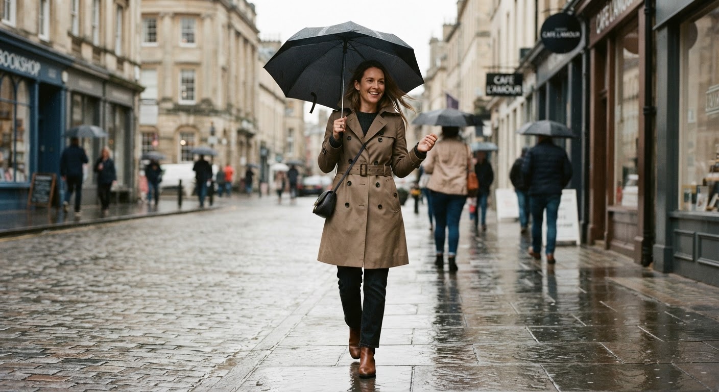 1. The Tailored Trench Look