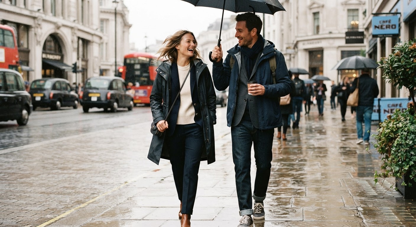 2. The Smart Casual Blazer & Shell Combo
