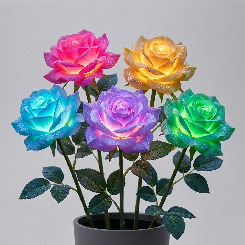 7 Creative Outdoor Decor Ideas Using Solar Flower Lights