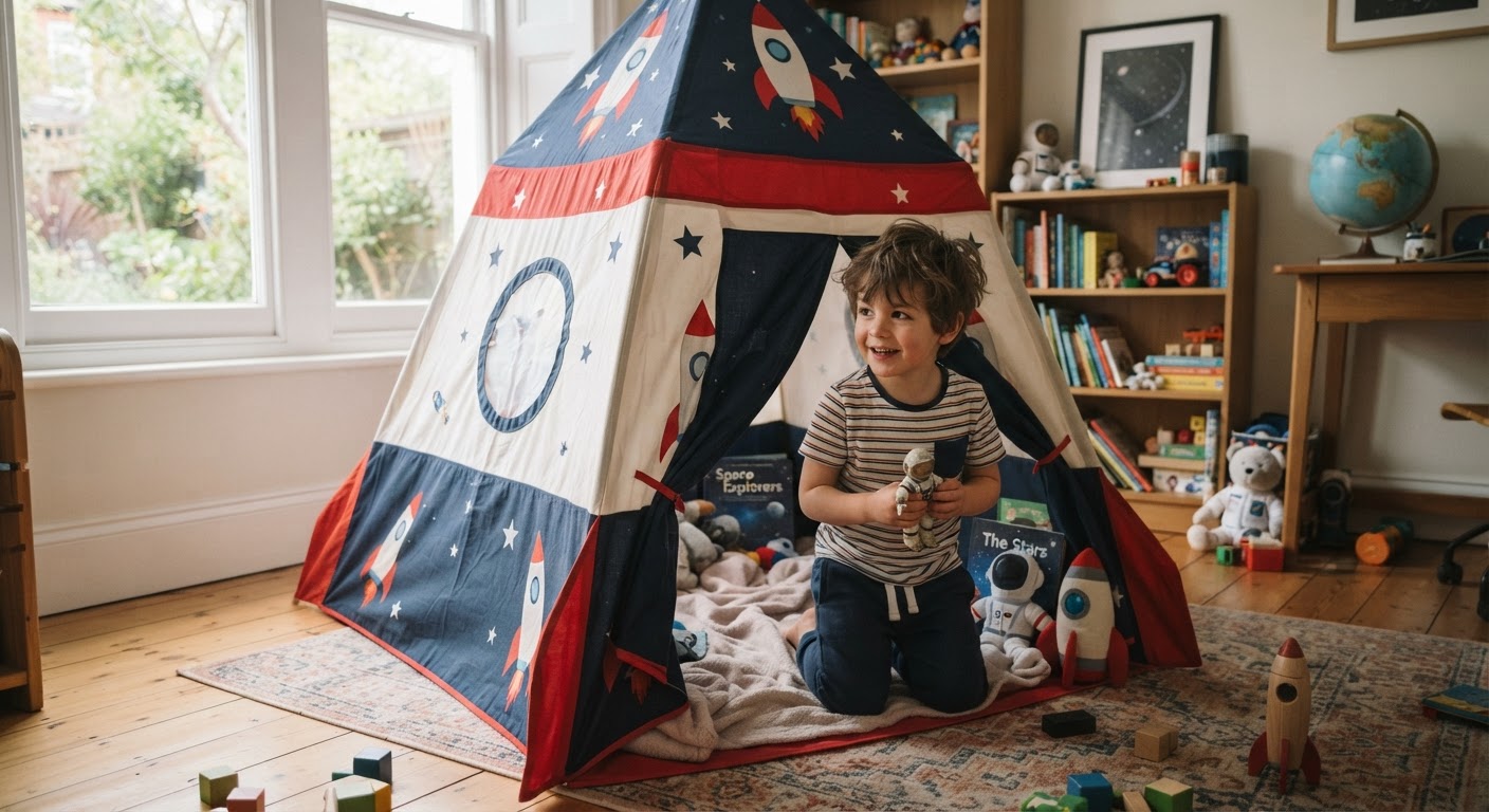 Rocket Ship Play Tent FAQ: Dimensions, Safety, and Materials