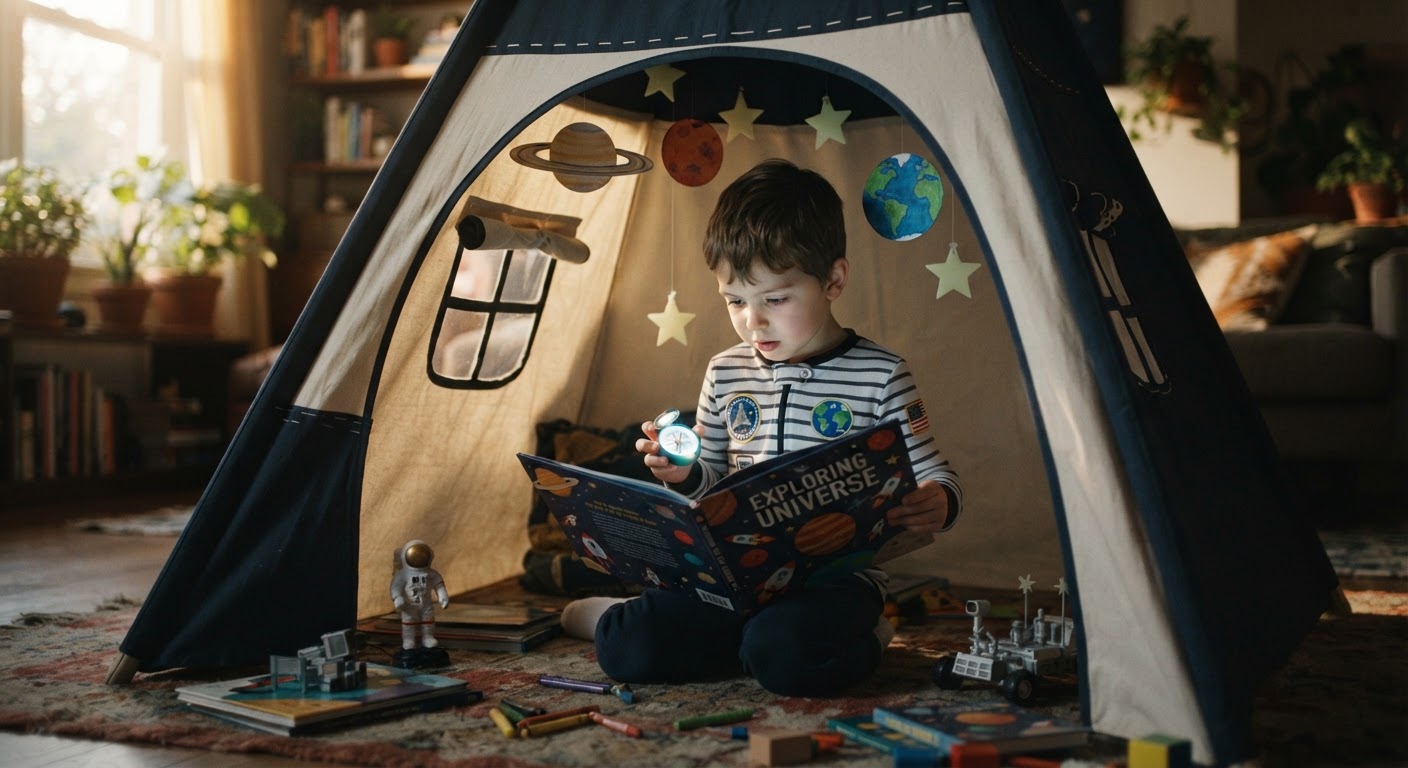 Cognitive Growth Through Space Exploration Scenarios