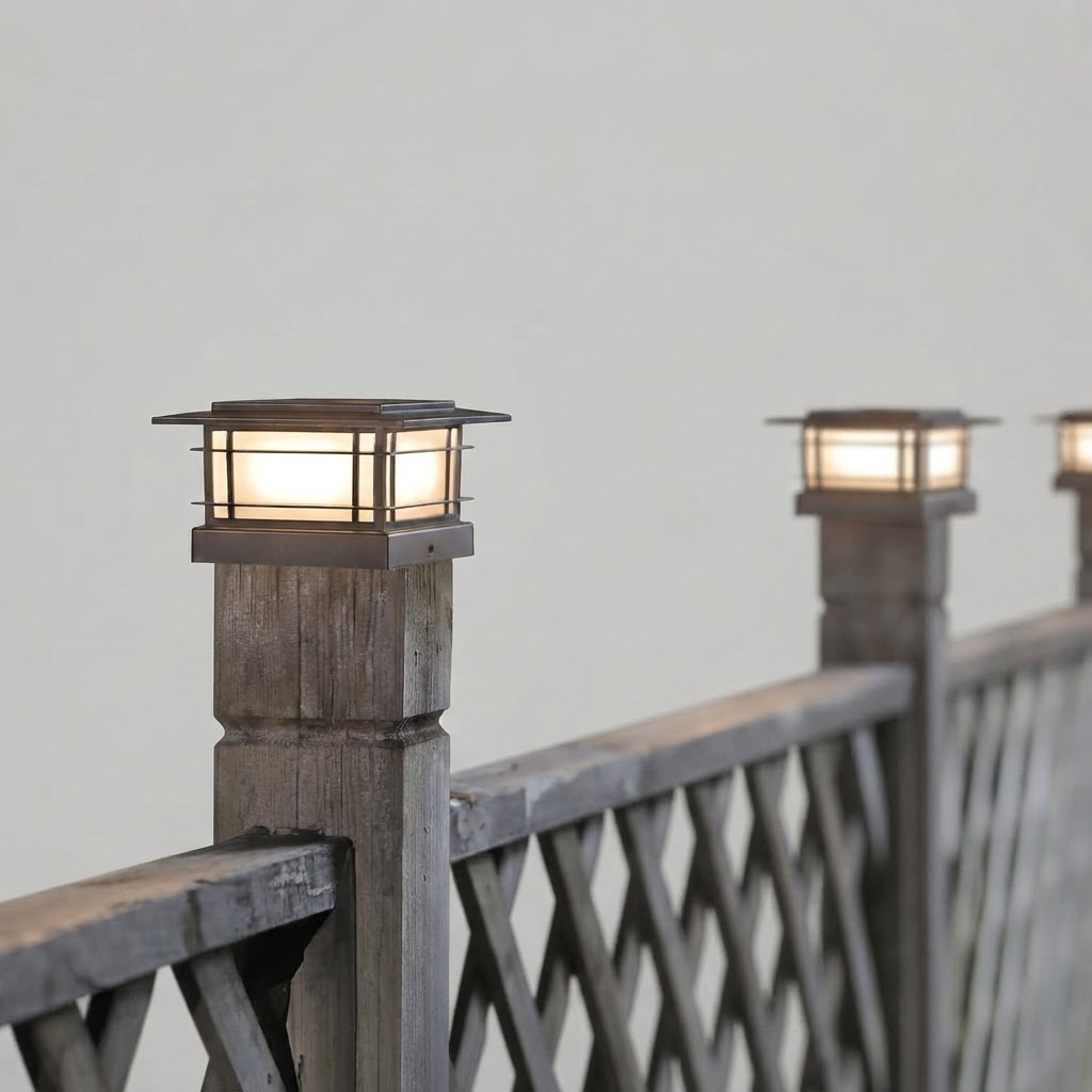 Comparing Backyard Fence Illumination Options