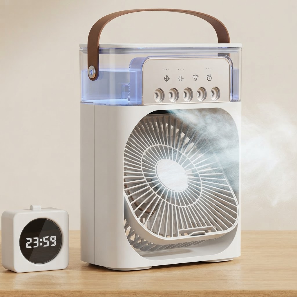 2. Water Mist Spray Functionality