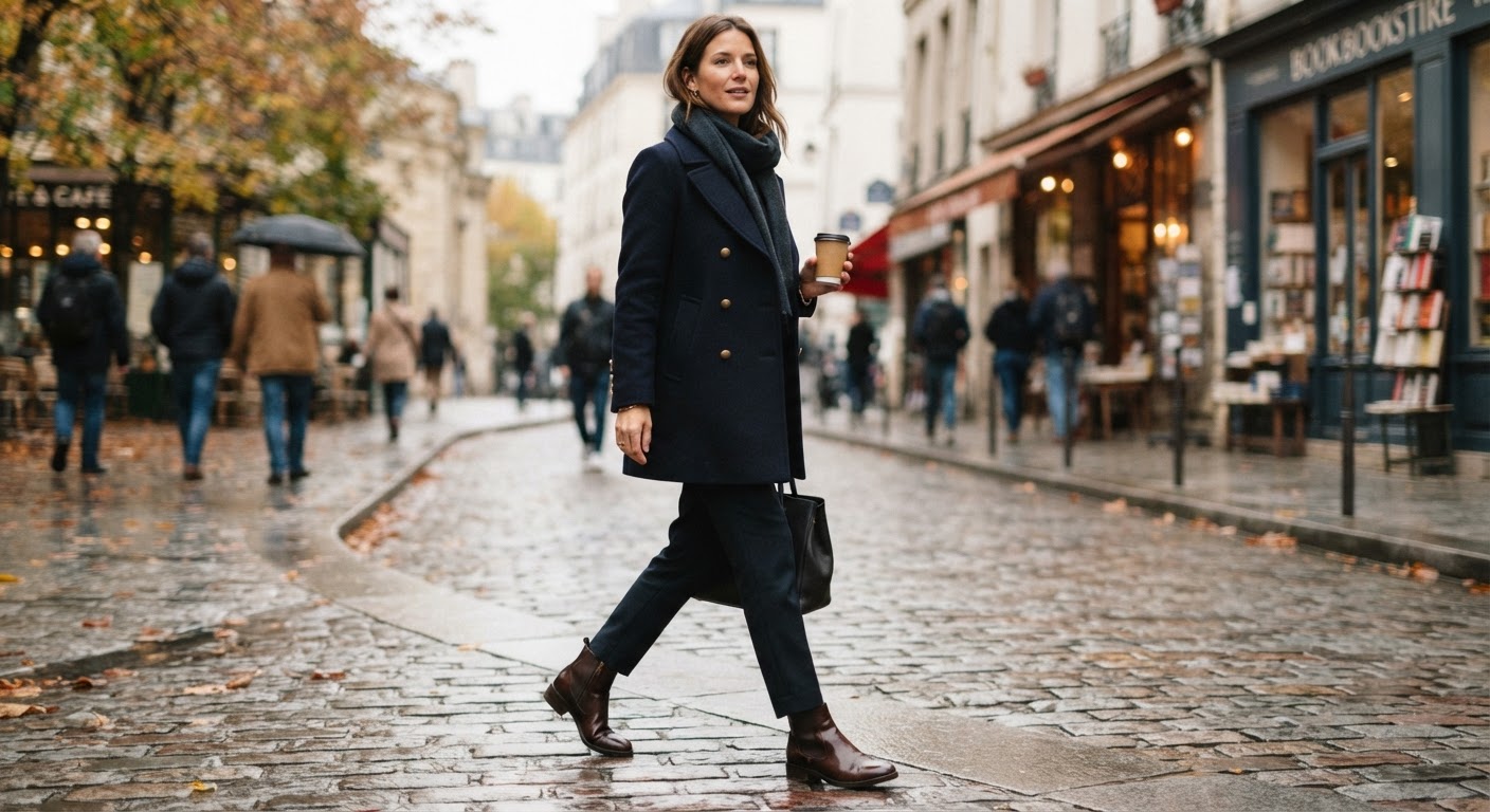 1. Ankle Leather Boots