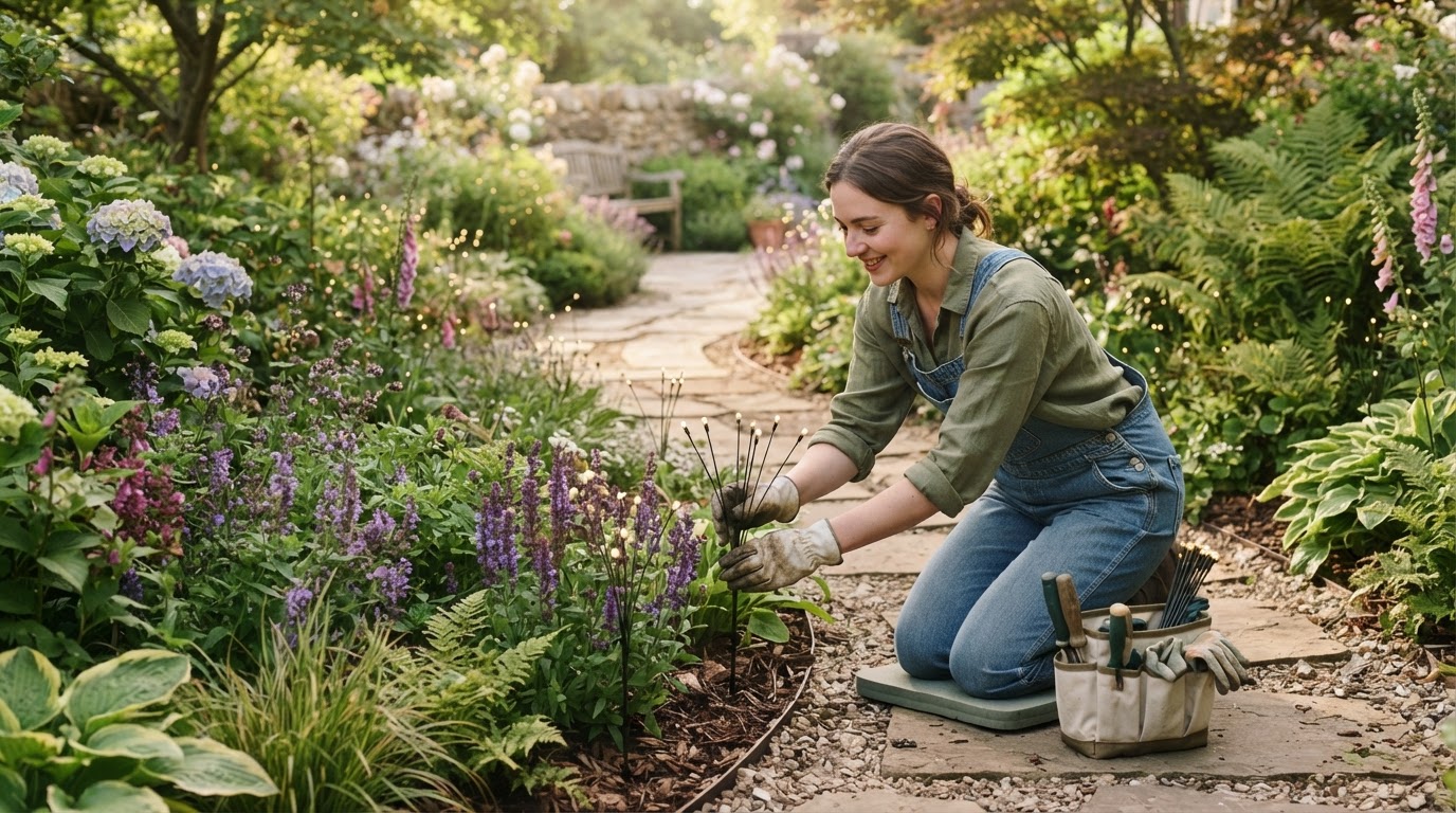 2. Create Whimsical Walkway Borders