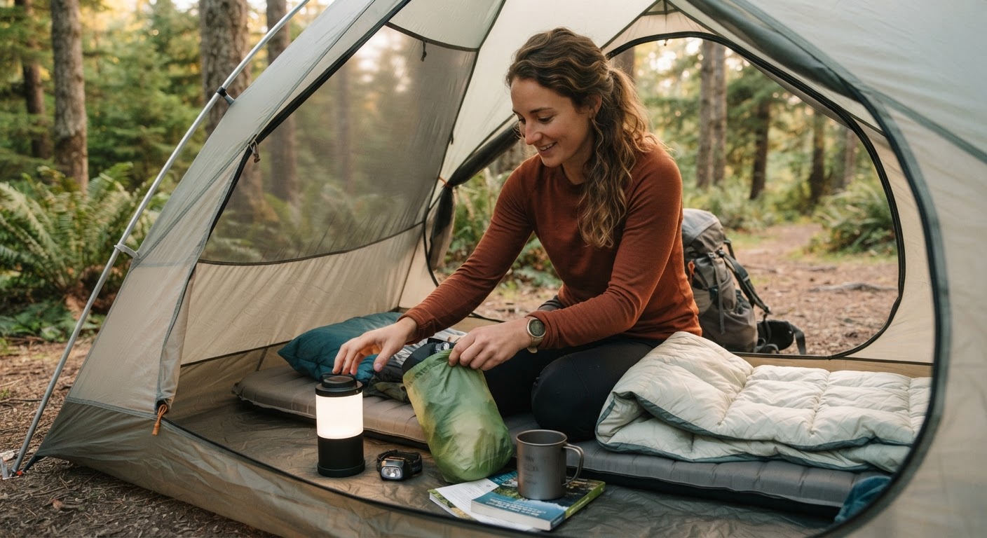 Step 2: Choose Lightweight, Flame-Free Gear