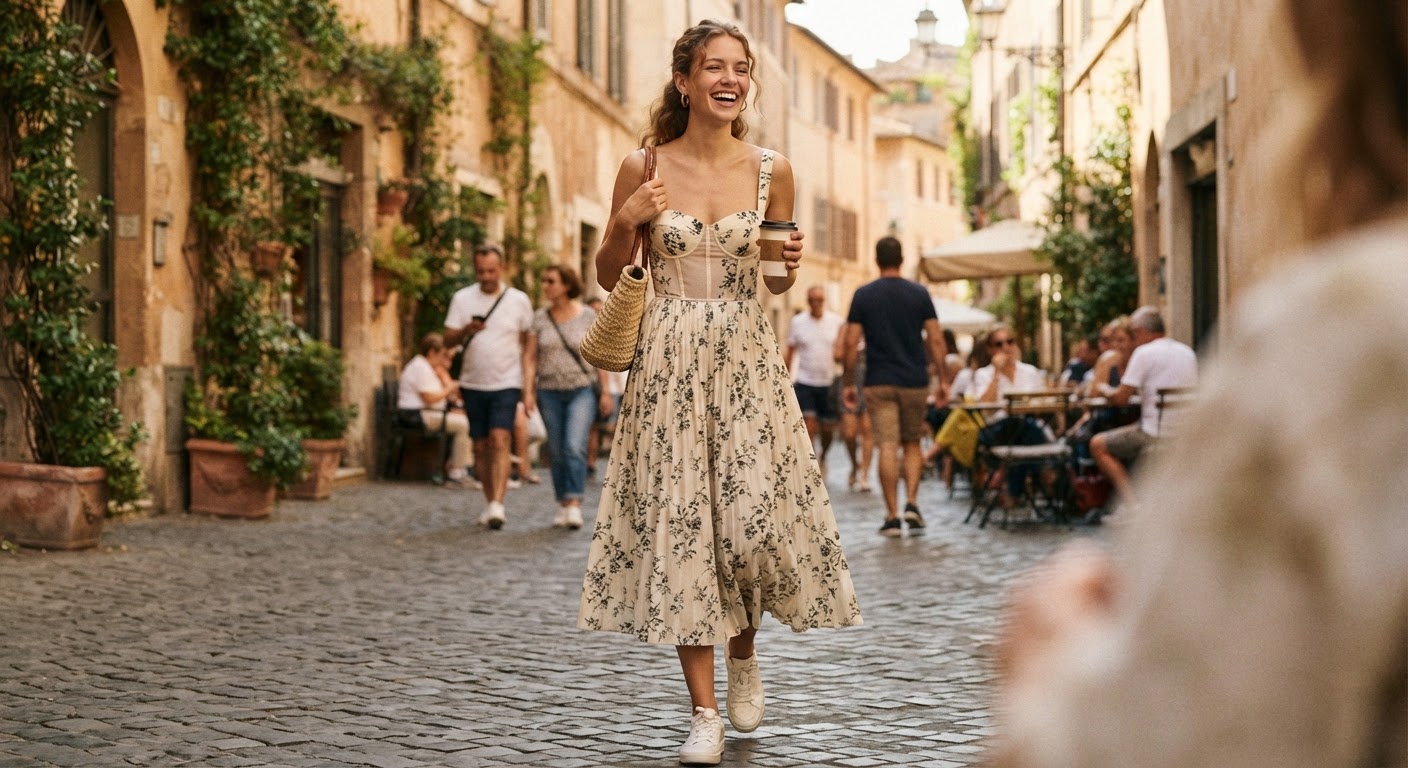 How Built-in Waist Shaping Transforms the Bustier Sundress Silhouette