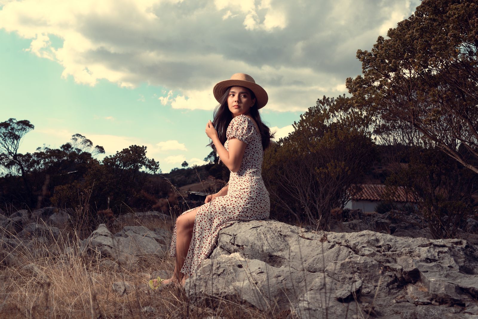 One Dress, Two Climates: A Bustier Sundress in a Heatwave and on a Cool Coastal Evening
