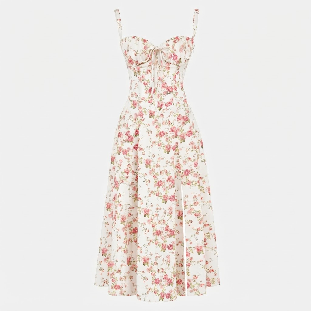Step 2: Set the Sweetheart Neckline Drawstring