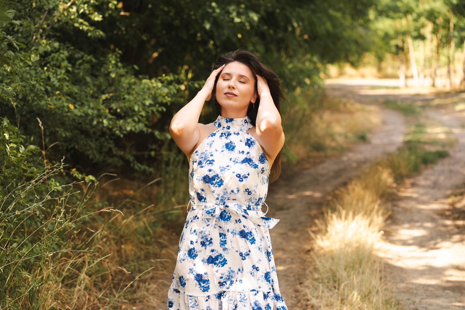 How to Pack a Floral Bustier Sundress So It Arrives Ready to Wear