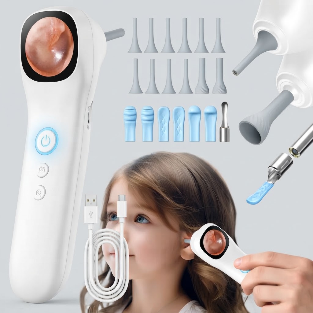 Step 1: Charge and Power On the Smart Ear Camera