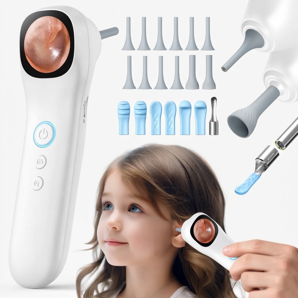 Smart Ear Camera Review: 1080P HD Visibility for Precise Home Hygiene