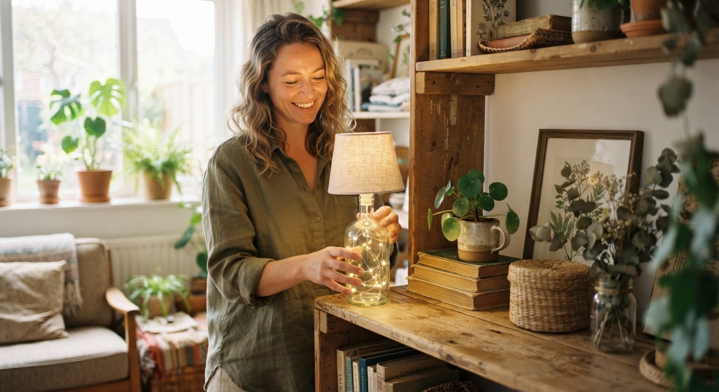 Sustainable Home Decor Through Glass Upcycling
