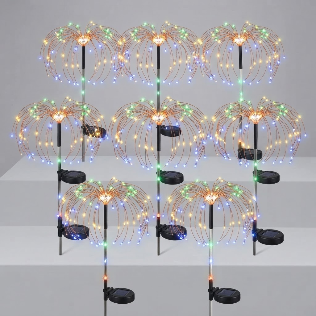 How to Install Flexible DIY Firework Lights for Party Pathways